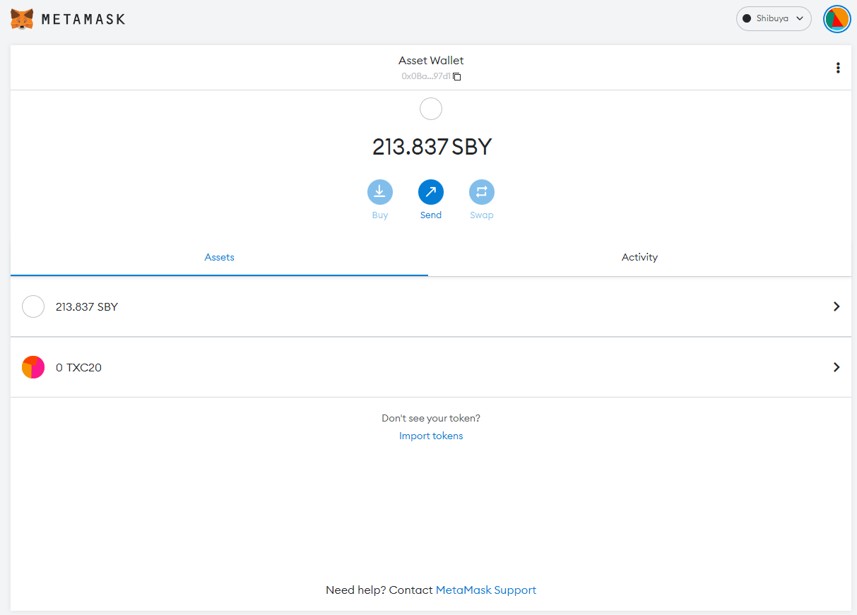 Assets overview