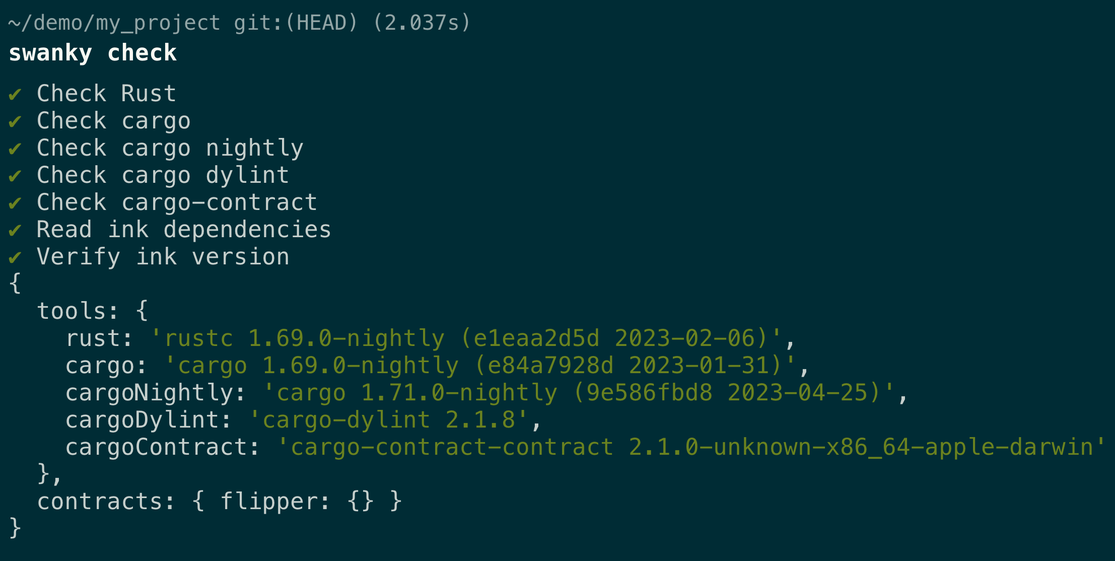 Verify dependencies