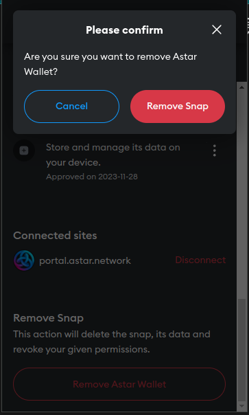 Remove Snap