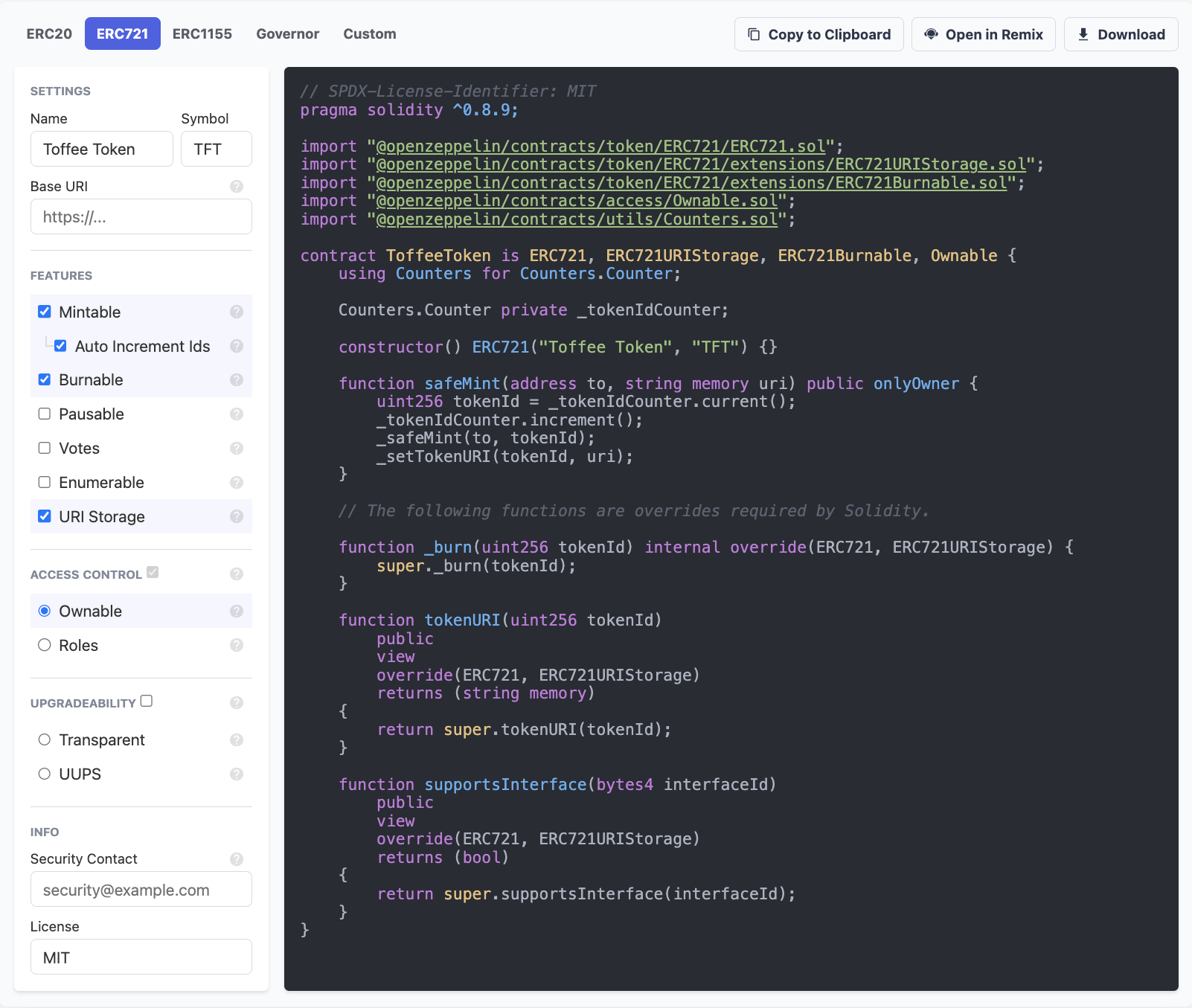 The End-Product NFT Source Code